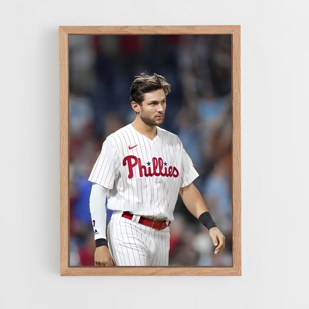 Poster Trea Turner: Le Héros du Diamant – affiche Baseball (vue 4)